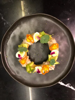 Gastronomisches Menü Macorina