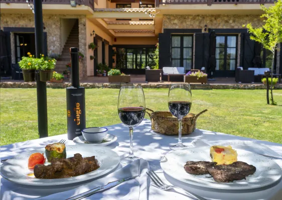 Menü Sierra de Cazorla Landhotel Los Nogales