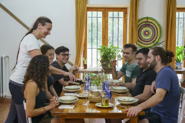Vegetarisches Menü „Serrano" El Cantalar