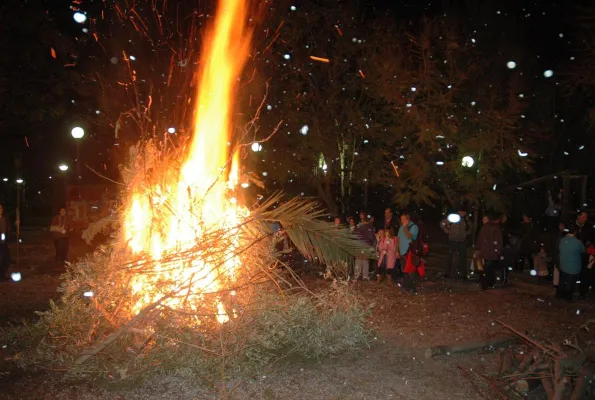 Fogatas de San Antón