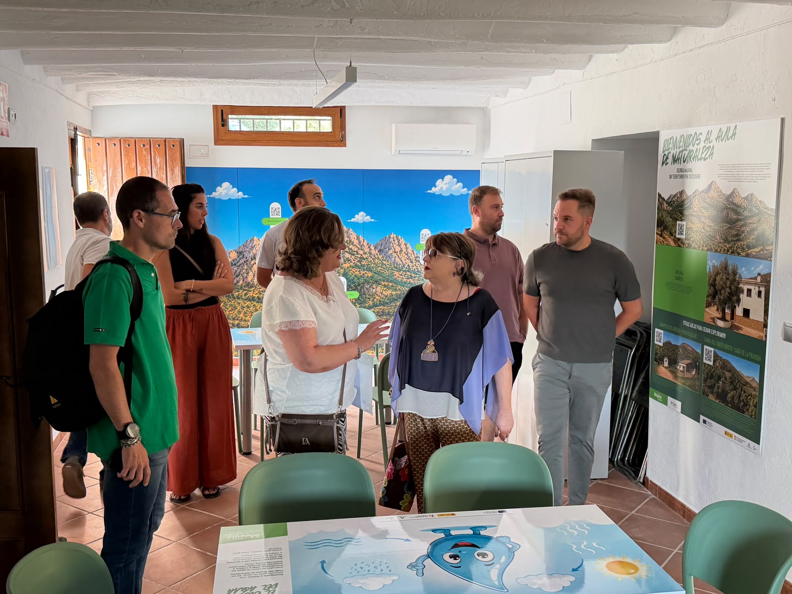 Visita al aula de la naturaleza y albergue de Huelma