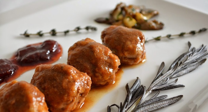 Albóndigas Cortijo Ramón Cortijos Nuevos, gastronomía sostenible