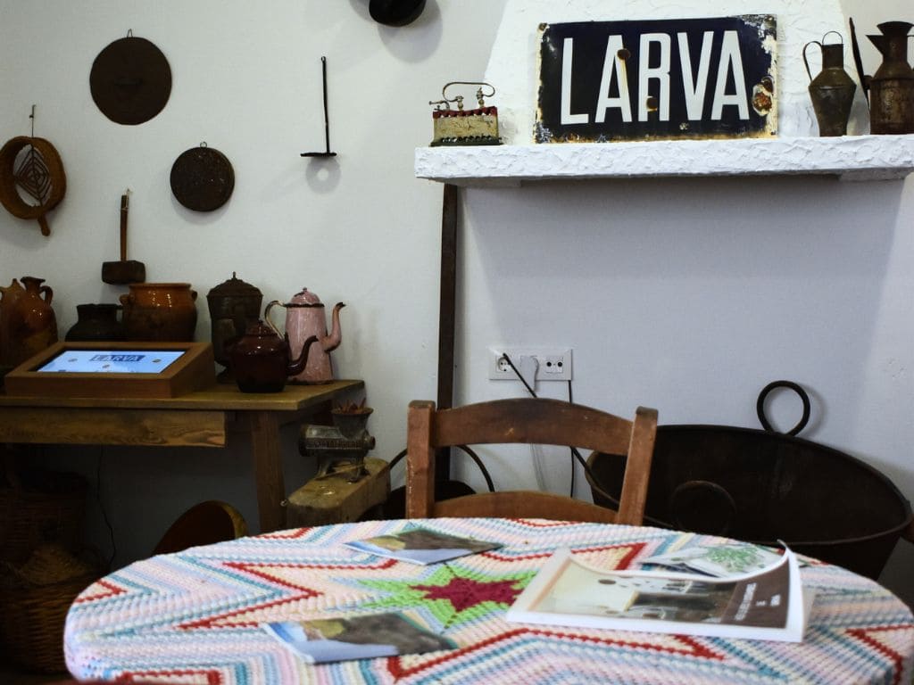enseres e instrumentos tradicionales entre los que destacan los aperos de labranza y la matanza