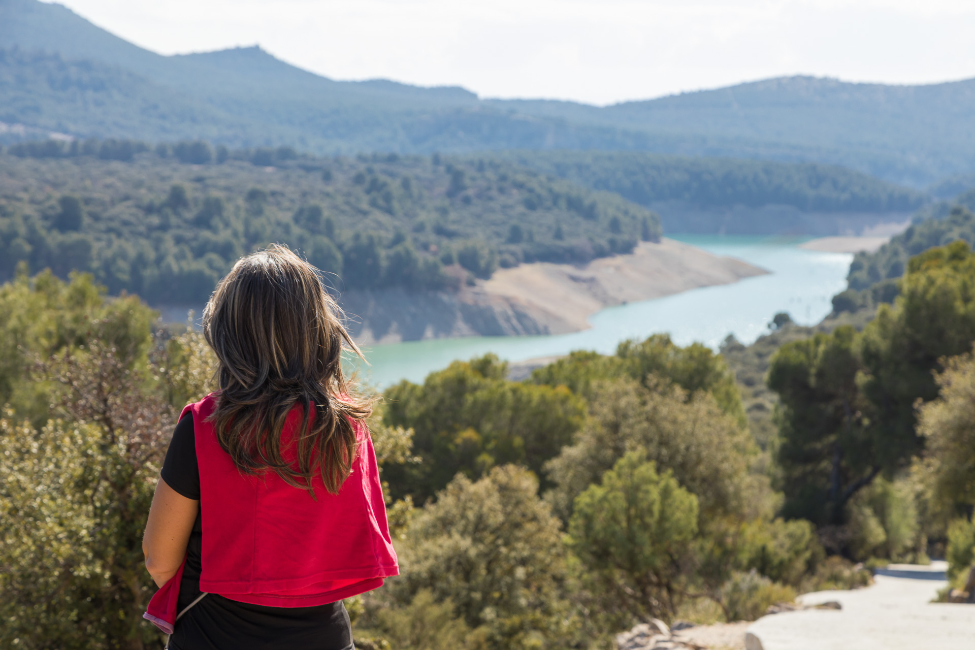 Vistas de la ruta senderista