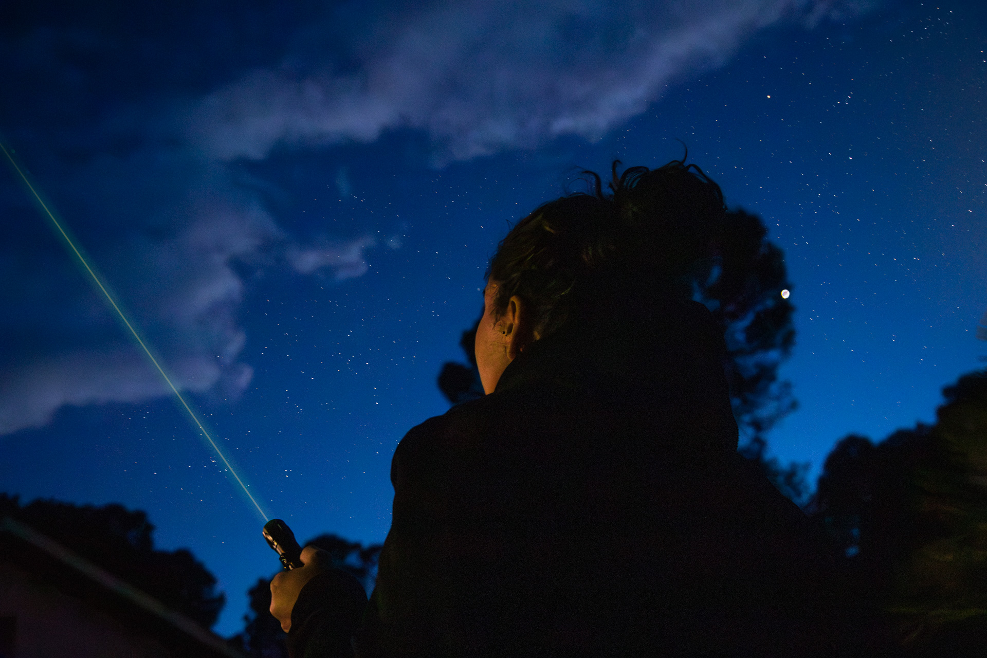 Observación del cielo nocturno en Morciguillinas
