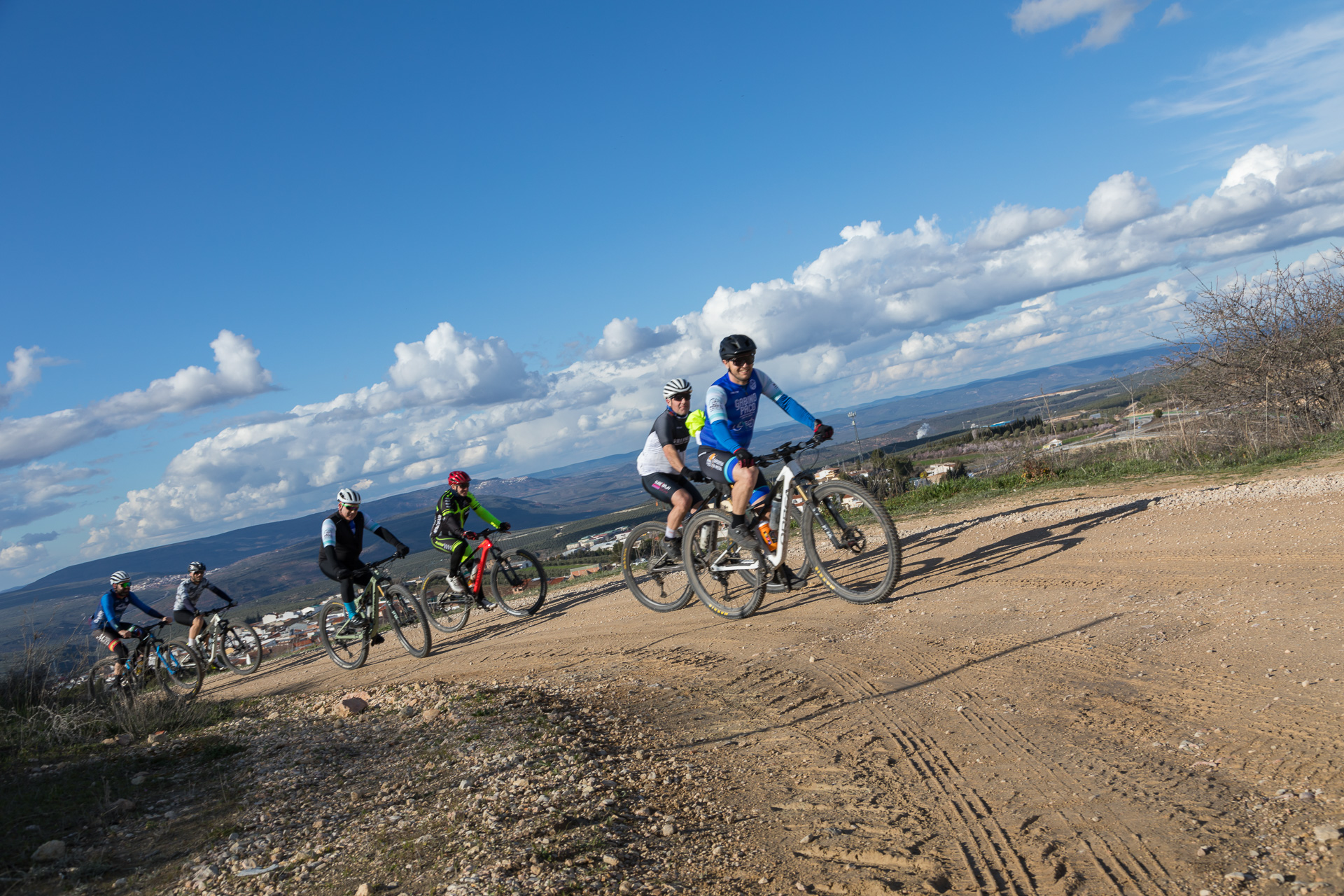 Ruta en bicicleta BTT