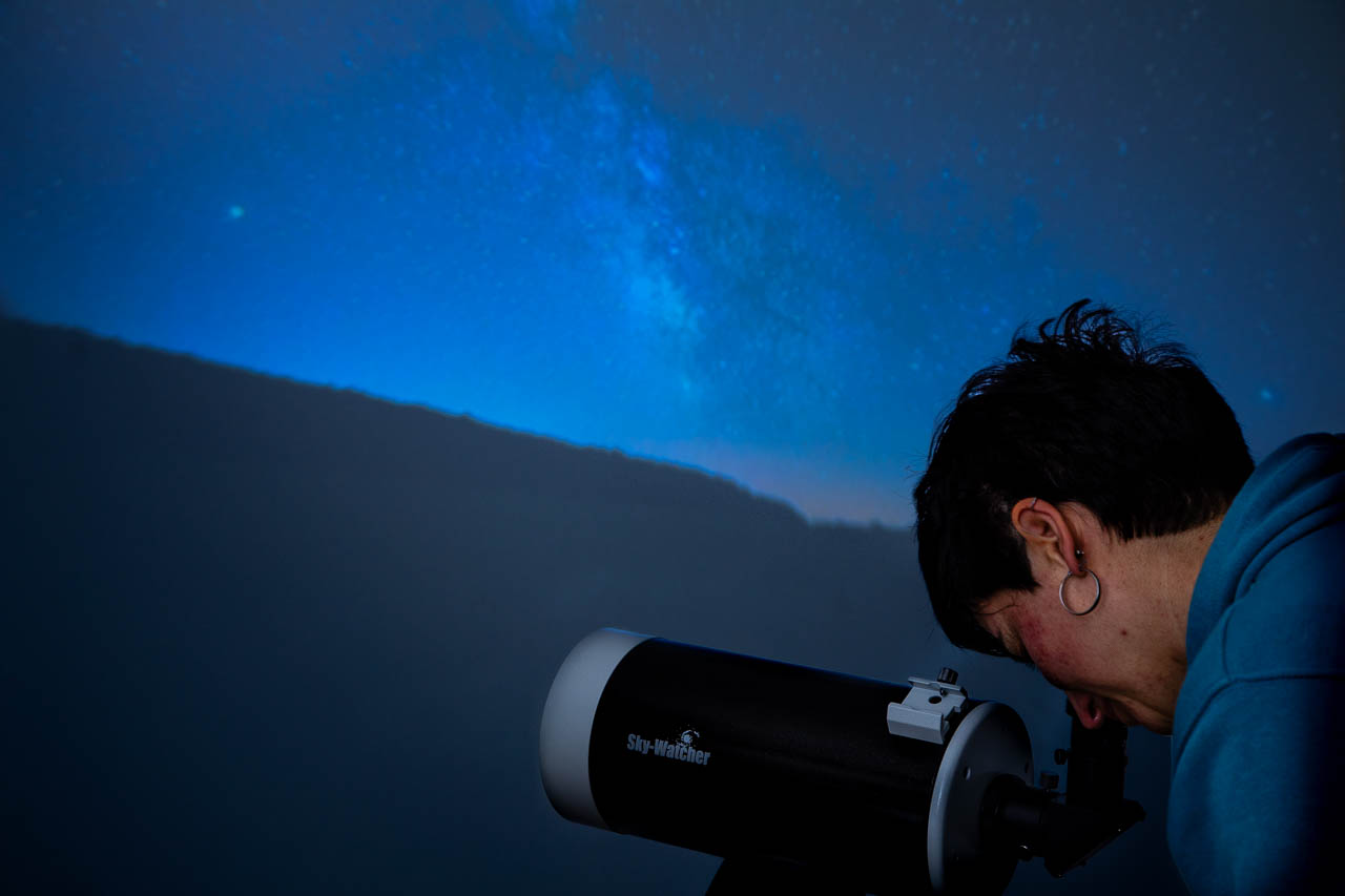 Observación de las estrellas con Aventura Hernán Pelea