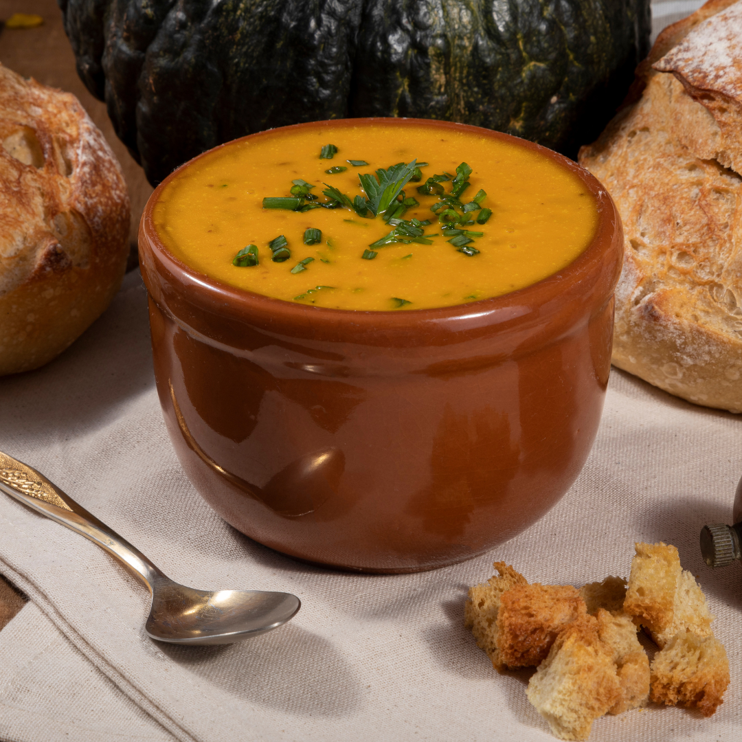 Calabaza con caldo