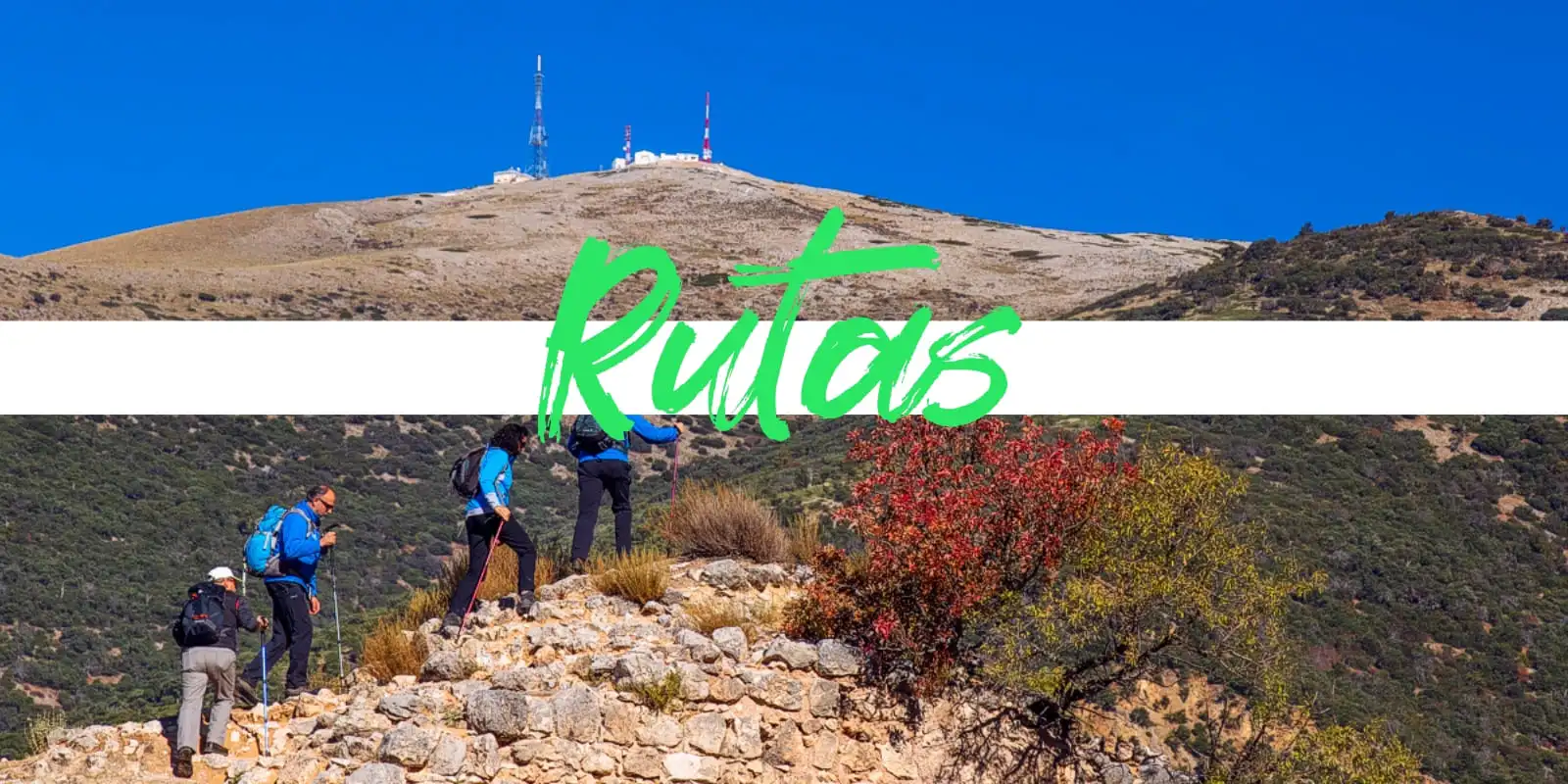 Cabecera de rutas - Sierra Mágina