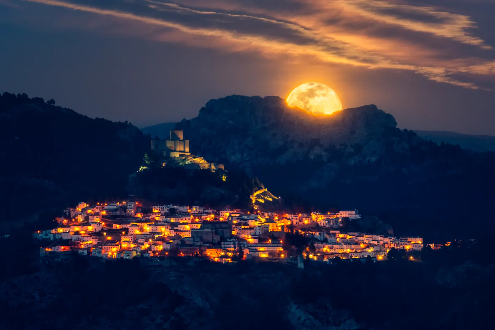Segura de la Sierra Nocturna